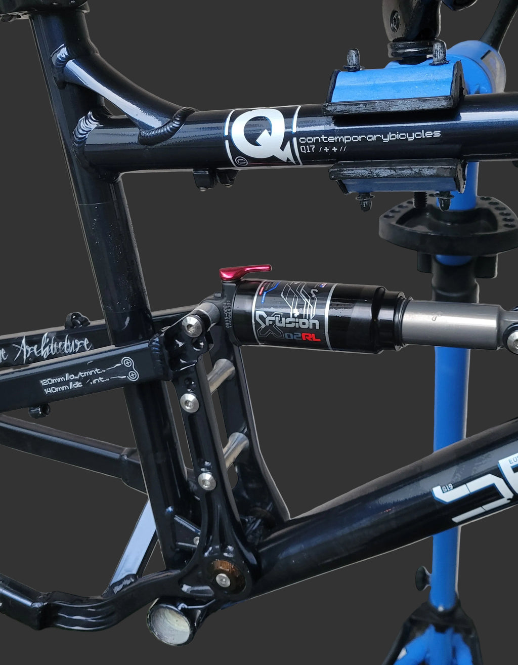 Cadre Qbikes segment 3 - 120 - 140 mm