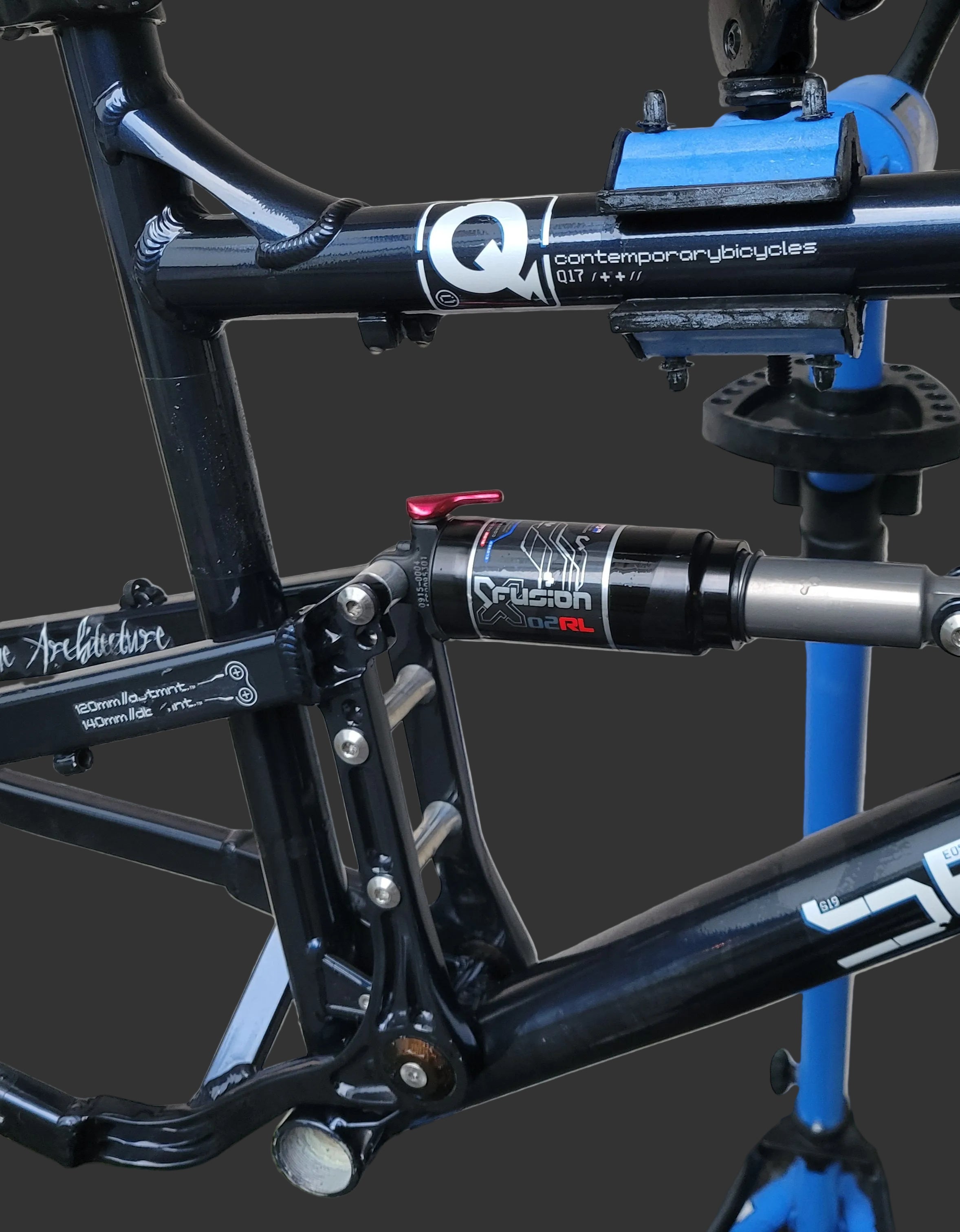 Cadre Qbikes segment 3 - 120 - 140 mm